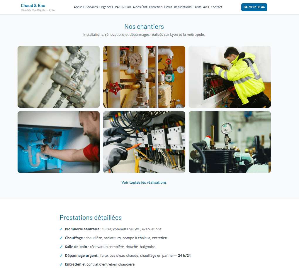 Aperçu — Mon Plombier Lyon