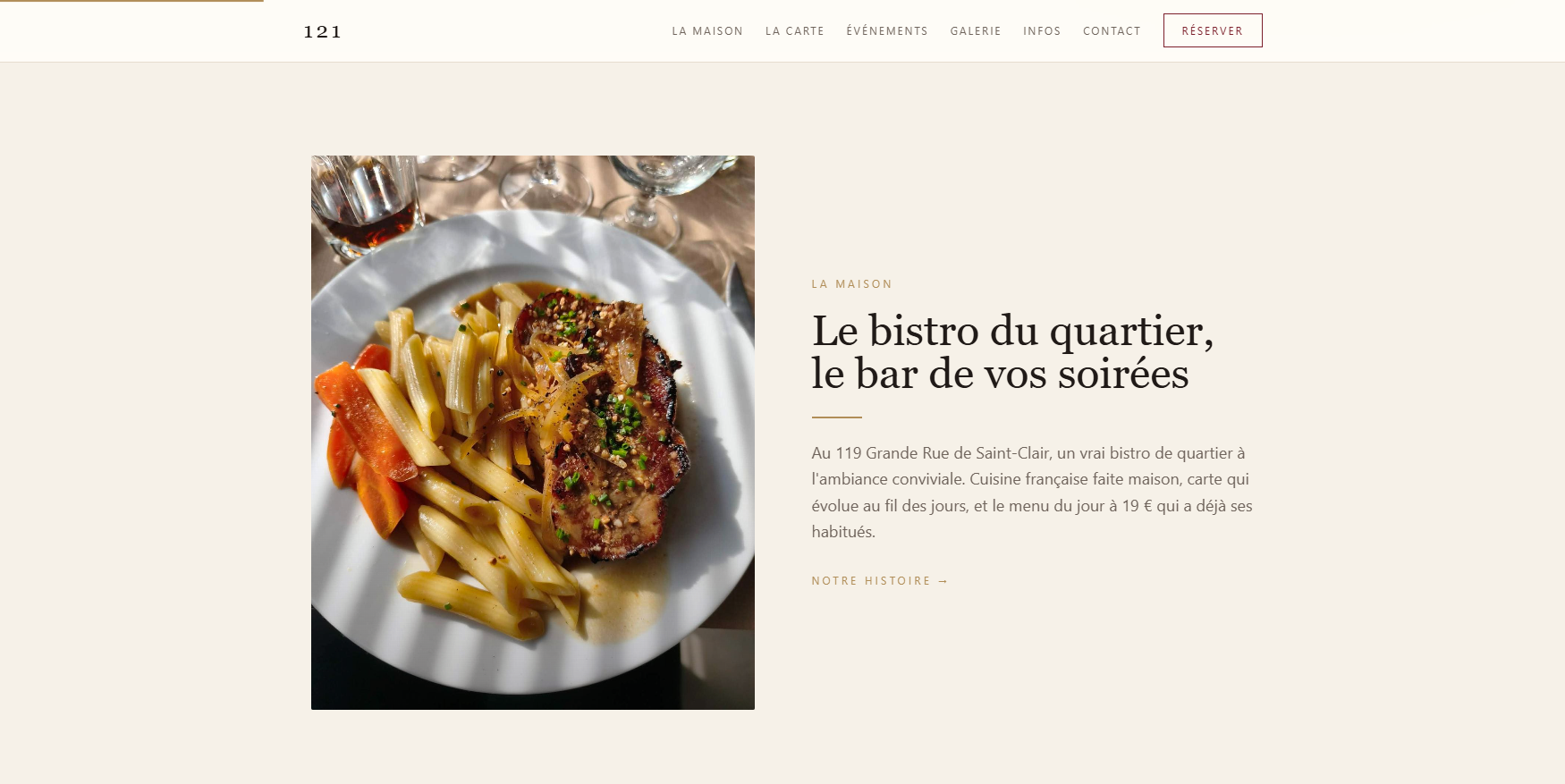 Restaurant 121